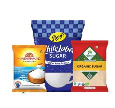 Salt, Sugar, Honey & Jaggery