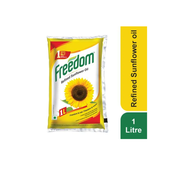 Freedom Refined Sunflower Oil 1L